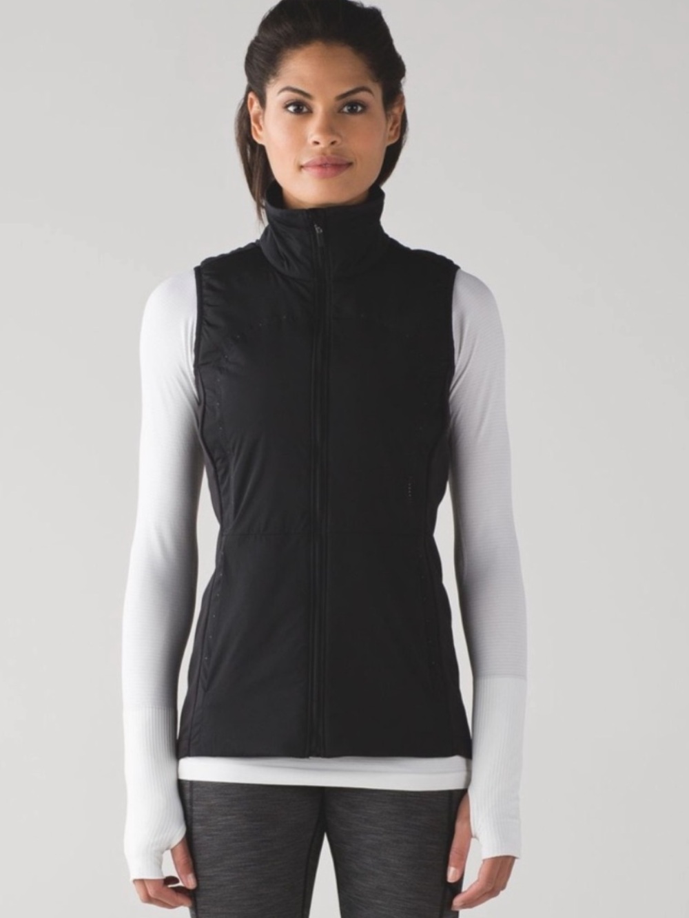 Lululemon Run For Cold Vest Black size 6